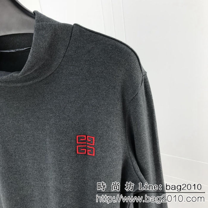GVC紀梵希 半高領 高密澳絨 打底衫 男款百搭單品 ydi1465